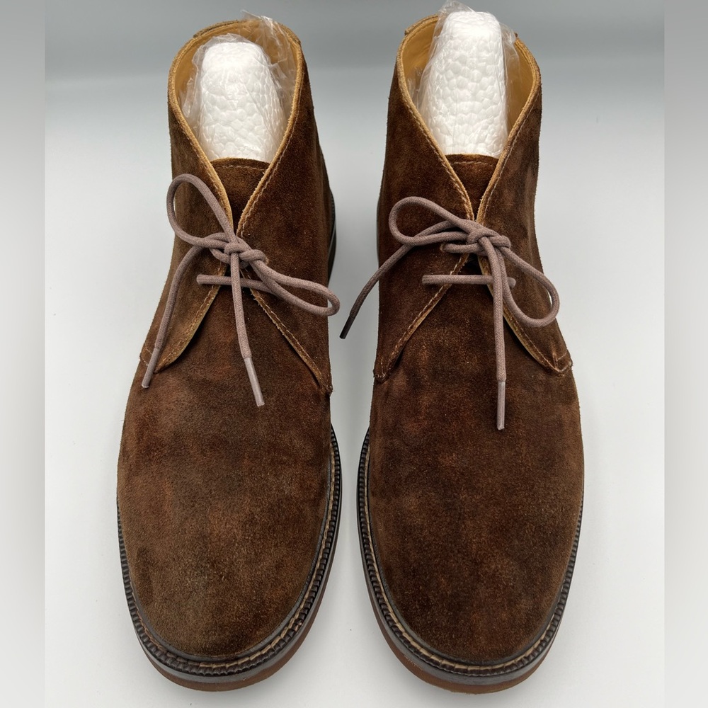 Brunello Cucinelli size 45/US12 Brown Suede Chukka Boot.
